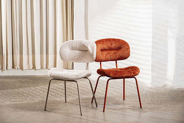 Стул Vetro Mebel M-120 Терракотовый ткань-9