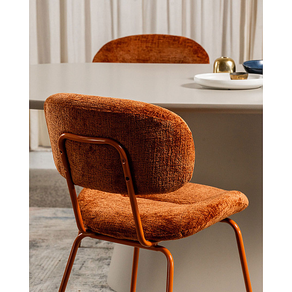 Стул Vetro Mebel M-120 Терракотовый ткань-3