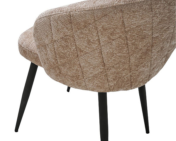 Стілець Vetro Mebel M-150 Молочна піна Тканина-11