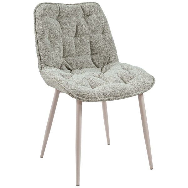 Стул Vetro Mebel M-78 Марципан букле / капучино-0