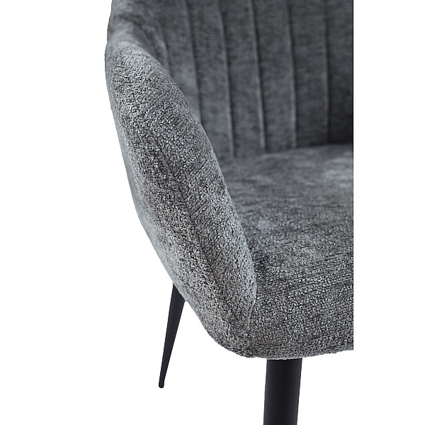 Стілець Vetro Mebel M-95 Попільний/чорний-14