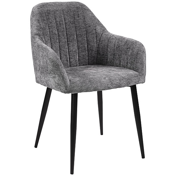 Стілець Vetro Mebel M-95 Попільний/чорний-0