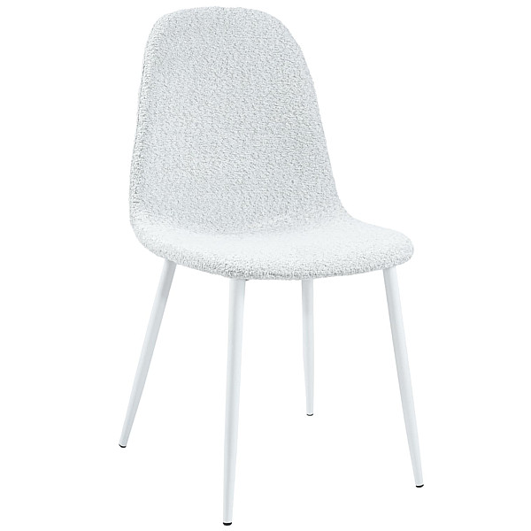 Стілець Vetro Mebel N-160 Айворі букле/білий-0