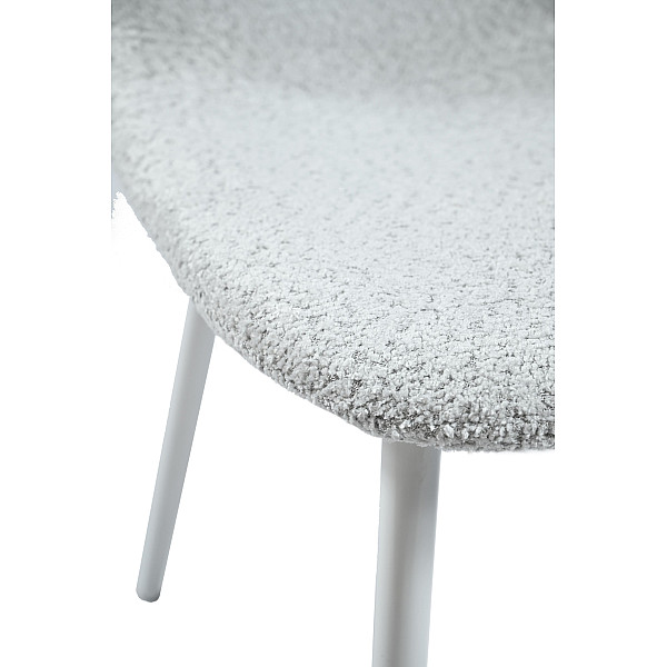 Стілець Vetro Mebel N-160 Айворі букле/білий-13