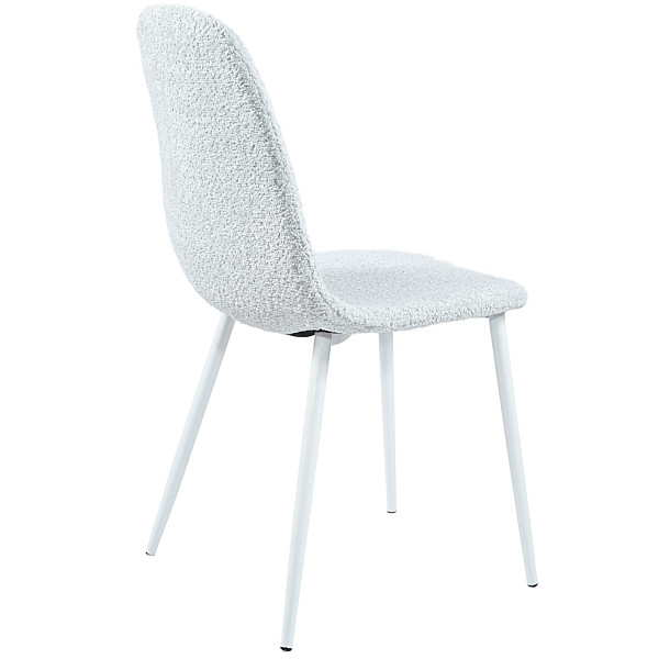 Стілець Vetro Mebel N-160 Айворі букле/білий-8