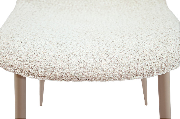 Стілець Vetro Mebel N-160 Крем-брюле букле/капучино-11