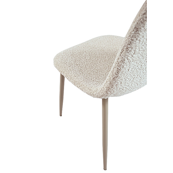 Стілець Vetro Mebel N-160 Крем-брюле букле/капучино-14