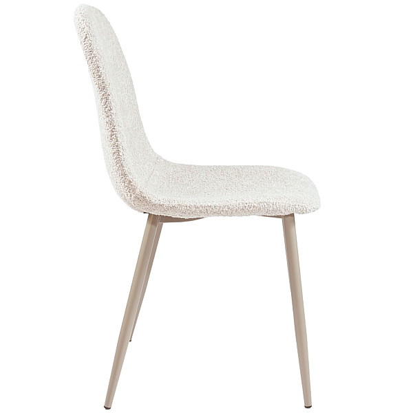 Стілець Vetro Mebel N-160 Крем-брюле букле/капучино-7