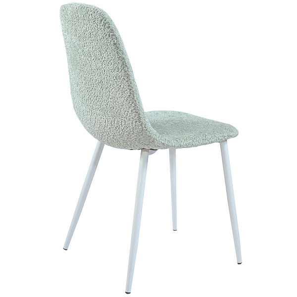 Стул Vetro Mebel N-160 Мятный букле/белый-8