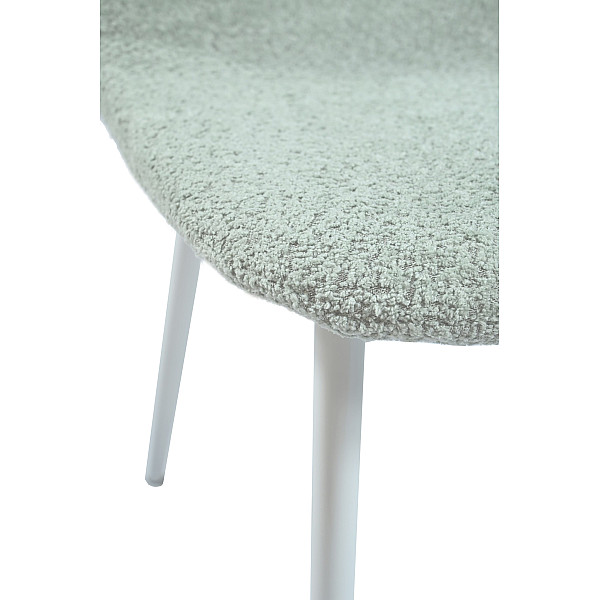 Стул Vetro Mebel N-160 Мятный букле/белый-13