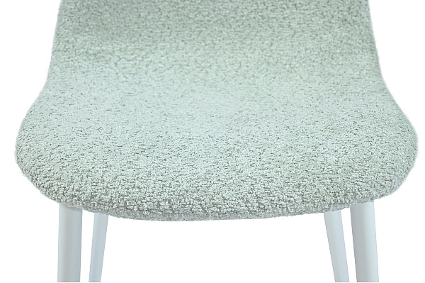 Стул Vetro Mebel N-160 Мятный букле/белый-11