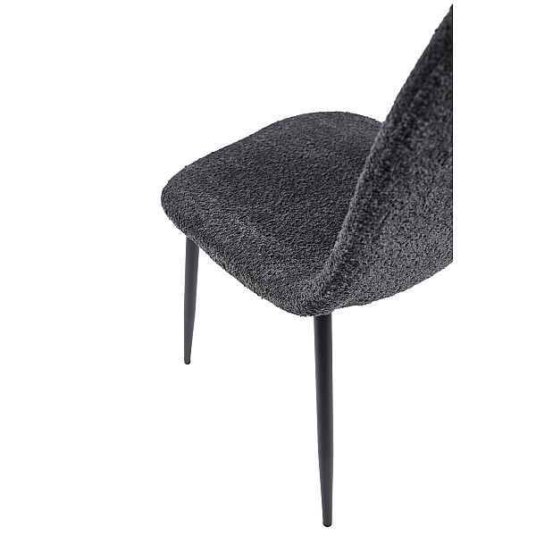 Стул Vetro Mebel N-160 Пепельный букле/черный-15