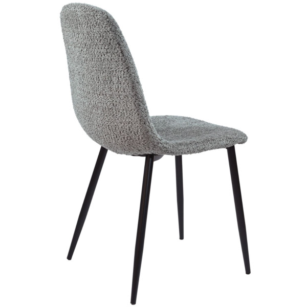 Стул Vetro Mebel N-160 Серый букле/черный-8