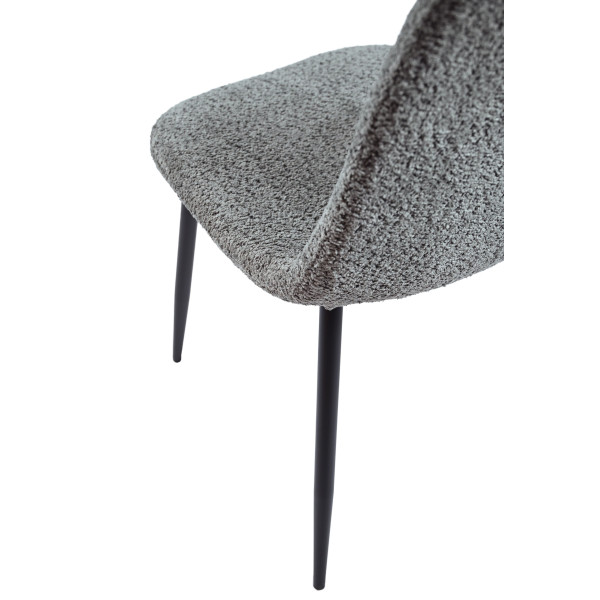 Стул Vetro Mebel N-160 Серый букле/черный-15