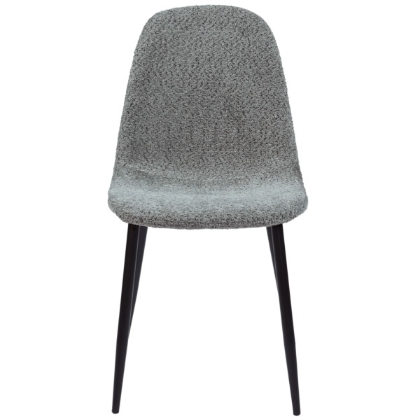 Стул Vetro Mebel N-160 Серый букле/черный-6
