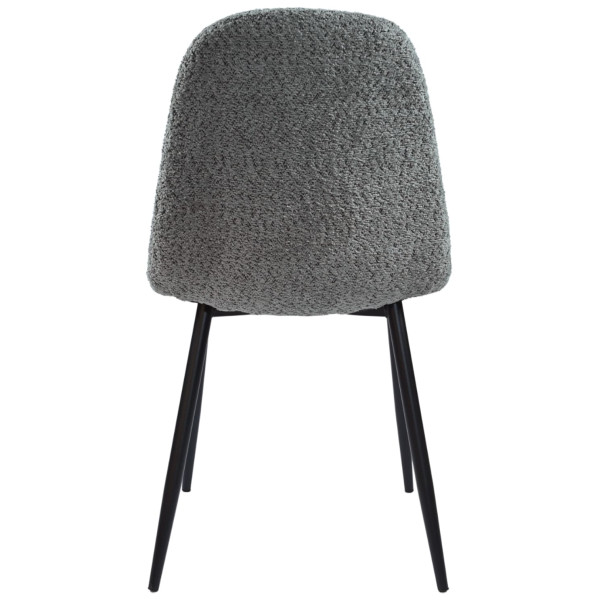Стул Vetro Mebel N-160 Серый букле/черный-9