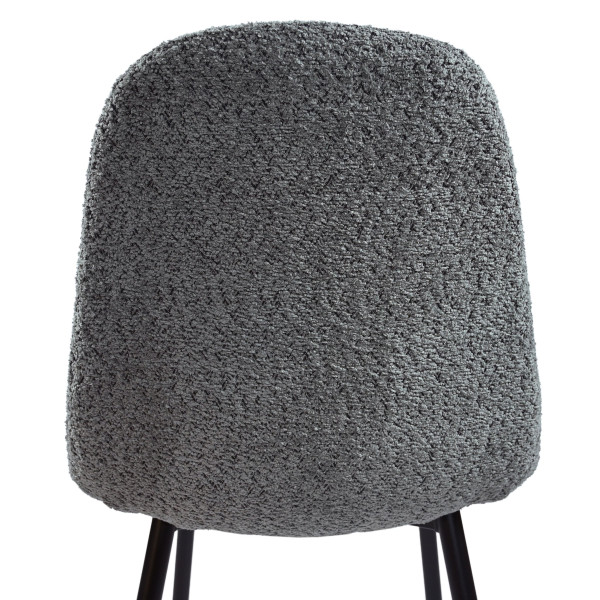 Стул Vetro Mebel N-160 Серый букле/черный-12