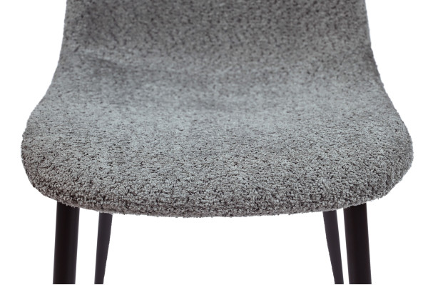 Стул Vetro Mebel N-160 Серый букле/черный-10