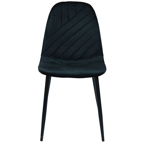 Стул Vetro Mebel N-165 Черный велюр/черный-1