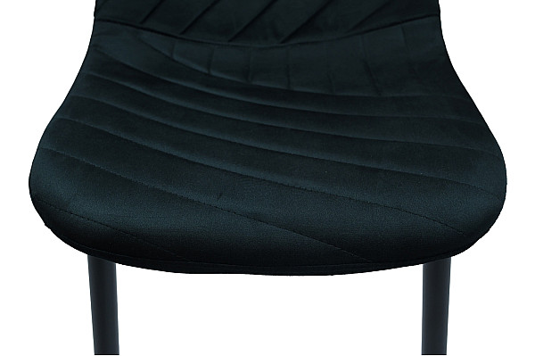 Стул Vetro Mebel N-165 Черный велюр/черный-6