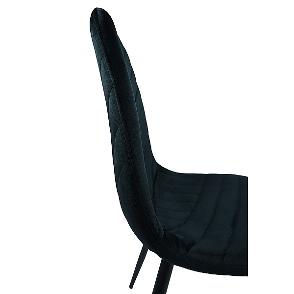 Стул Vetro Mebel N-165 Черный велюр/черный-10