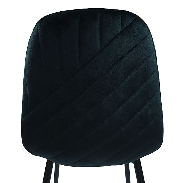Стул Vetro Mebel N-165 Черный велюр/черный-7