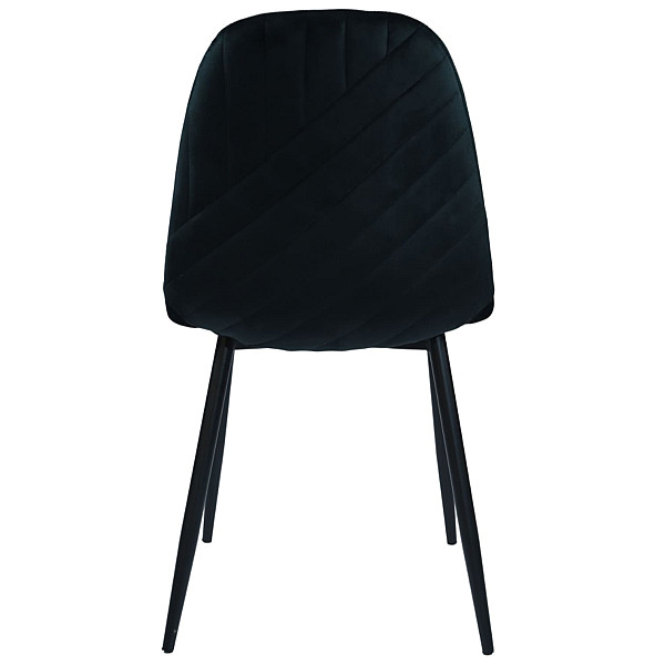 Стул Vetro Mebel N-165 Черный велюр/черный-4