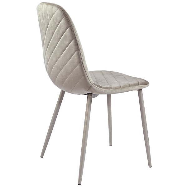 Стул Vetro Mebel N-165 Капучино велюр/капучино-3