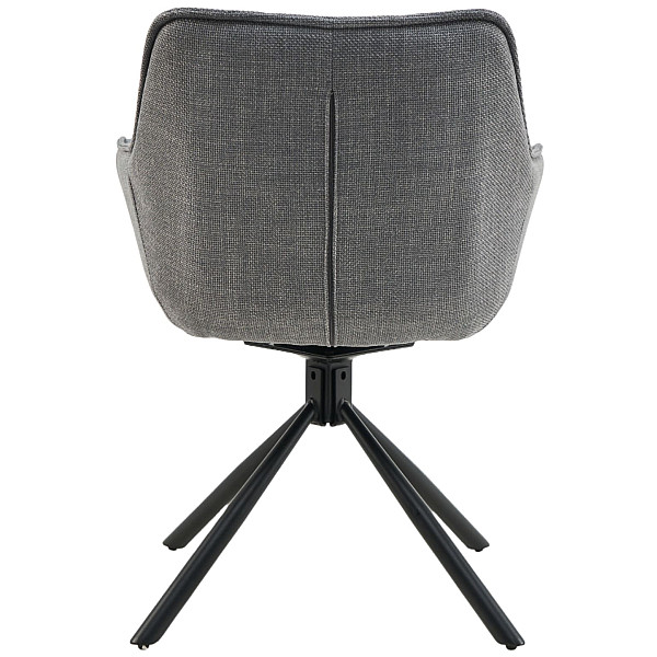 Стул поворотный Vetro Mebel R-69 Серый ткань-7