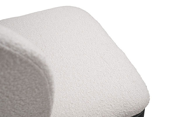 Полубарный стул Vetro Mebel B-300 Айвори Ткань Букле-12