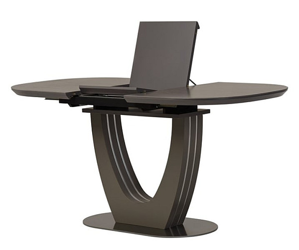 Керамический стол раскладной обеденный Vetro Mebel TML-865-1 Айс грей-2