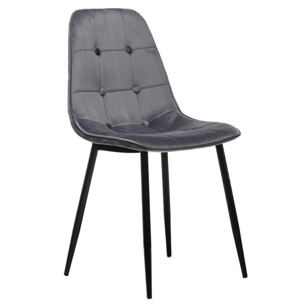 Стул Vetro Mebel M-01-3 Серый велюр-0