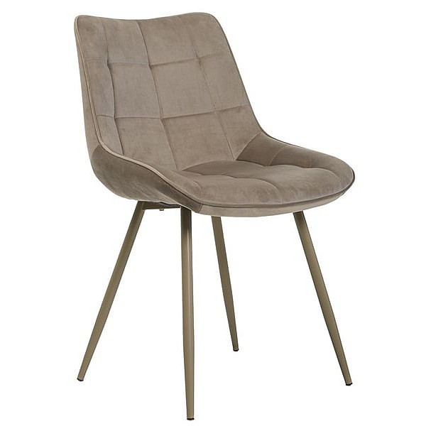 Стул Vetro Mebel N-45 Капучино велюр Стул Vetro Mebel N-45 Капучино велюр-0