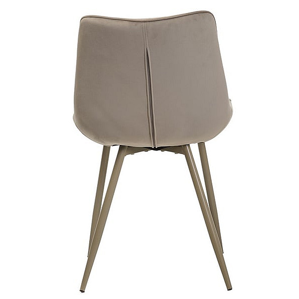 Стул Vetro Mebel N-45 Капучино велюр Стул Vetro Mebel N-45 Капучино велюр-3