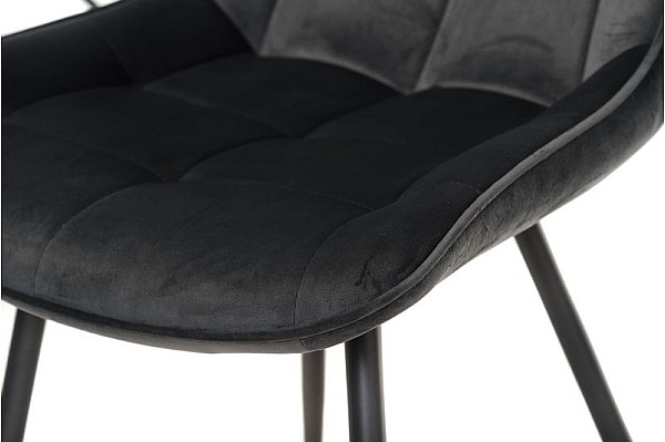 Стул Vetro Mebel N-45 Серый велюр-5