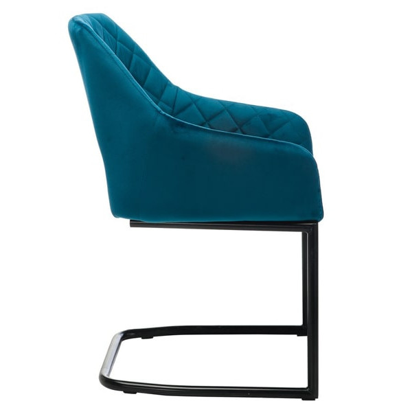 Стілець Vetro Mebel S-230 Лазурний вельвет-2