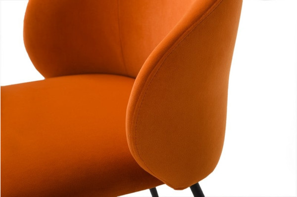 Стілець Vetro Mebel M-39 Мідний велюр-5