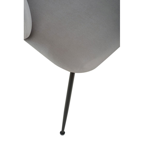 Стілець Vetro Mebel M-39 Сірий велюр-3