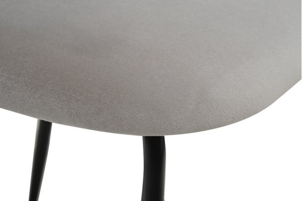 Стілець Vetro Mebel M-39 Сірий велюр-2