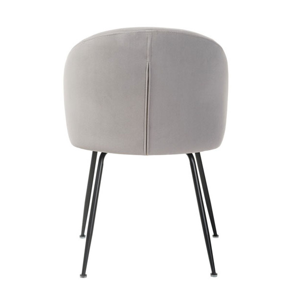 Стілець Vetro Mebel M-39 Сірий велюр-7