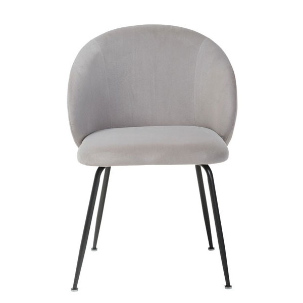 Стілець Vetro Mebel M-39 Сірий велюр-10