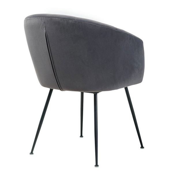 Стул кресло Vetro Mebel M-60 Серый вельвет-6