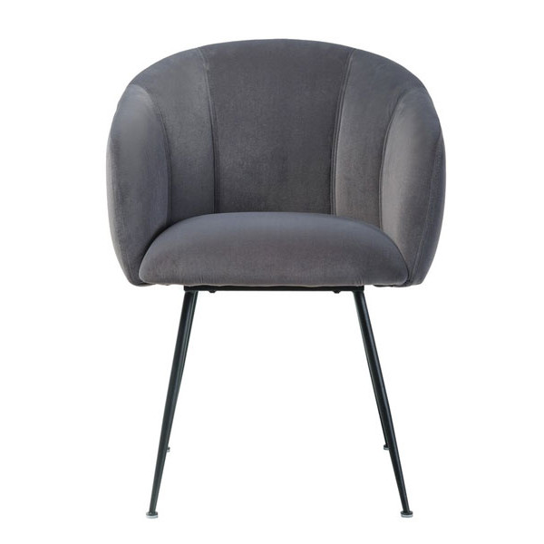 Стул кресло Vetro Mebel M-60 Серый вельвет-8