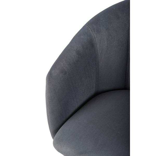 Стул кресло Vetro Mebel M-60 Серый вельвет-3