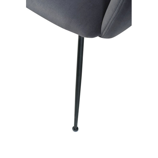 Стул кресло Vetro Mebel M-60 Серый вельвет-1