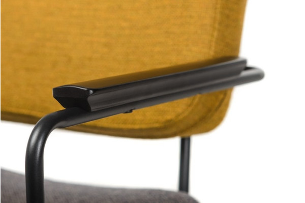 Стілець Vetro Mebel M-80 Сірий-гірчичний-5