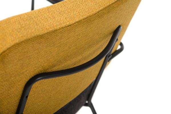 Стілець Vetro Mebel M-80 Сірий-гірчичний-6