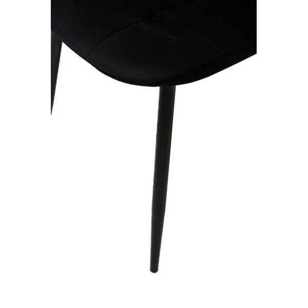 Стілець Vetro Mebel M-01-3 Чорний велюр-9