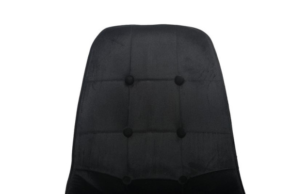 Стілець Vetro Mebel M-01-3 Чорний велюр-5