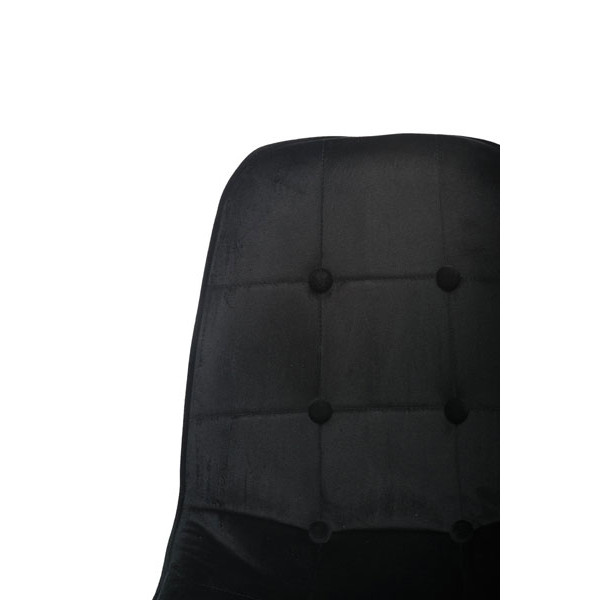 Стілець Vetro Mebel M-01-3 Чорний велюр-6